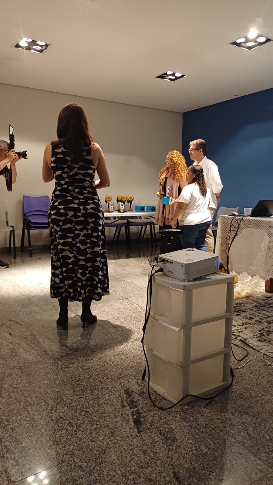 Registro coletivo da edição passada da Olimpíada Brasileira de Geoinformação